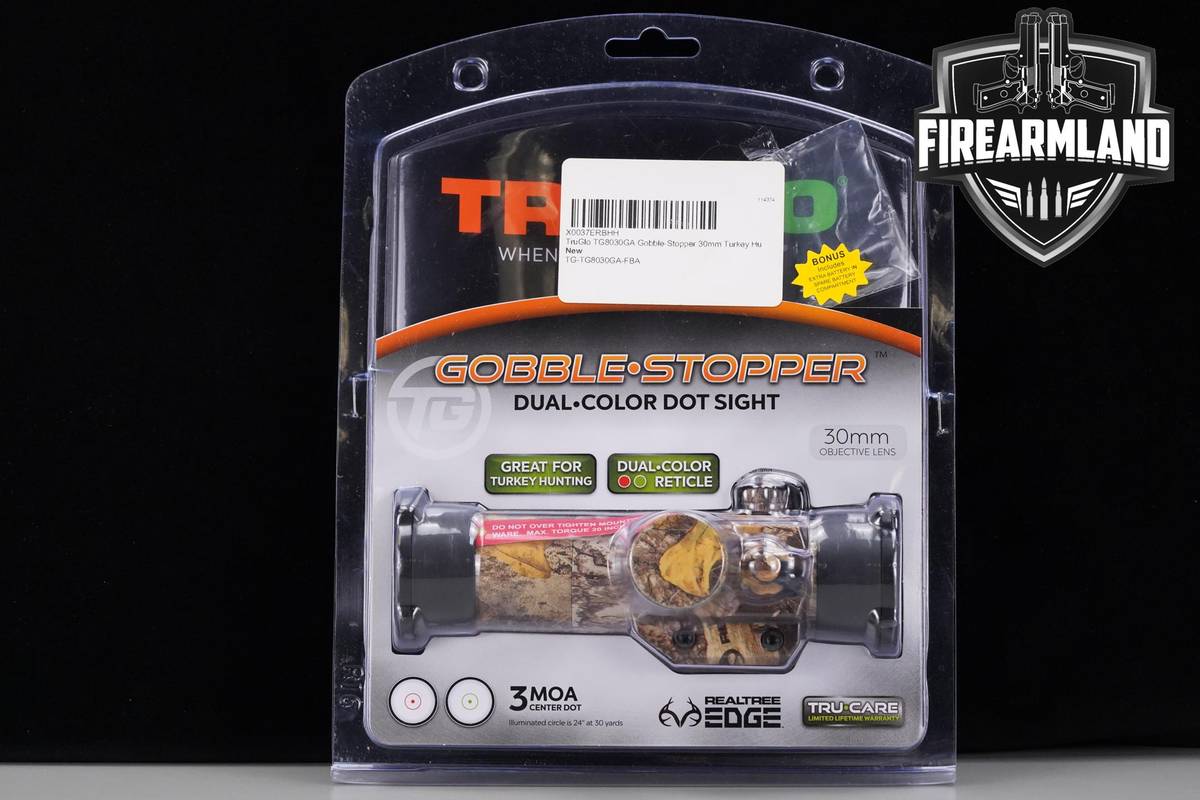 LIKE-NEW TRUGLO Gobble Stopper 30MM 3 MOA Center Dot