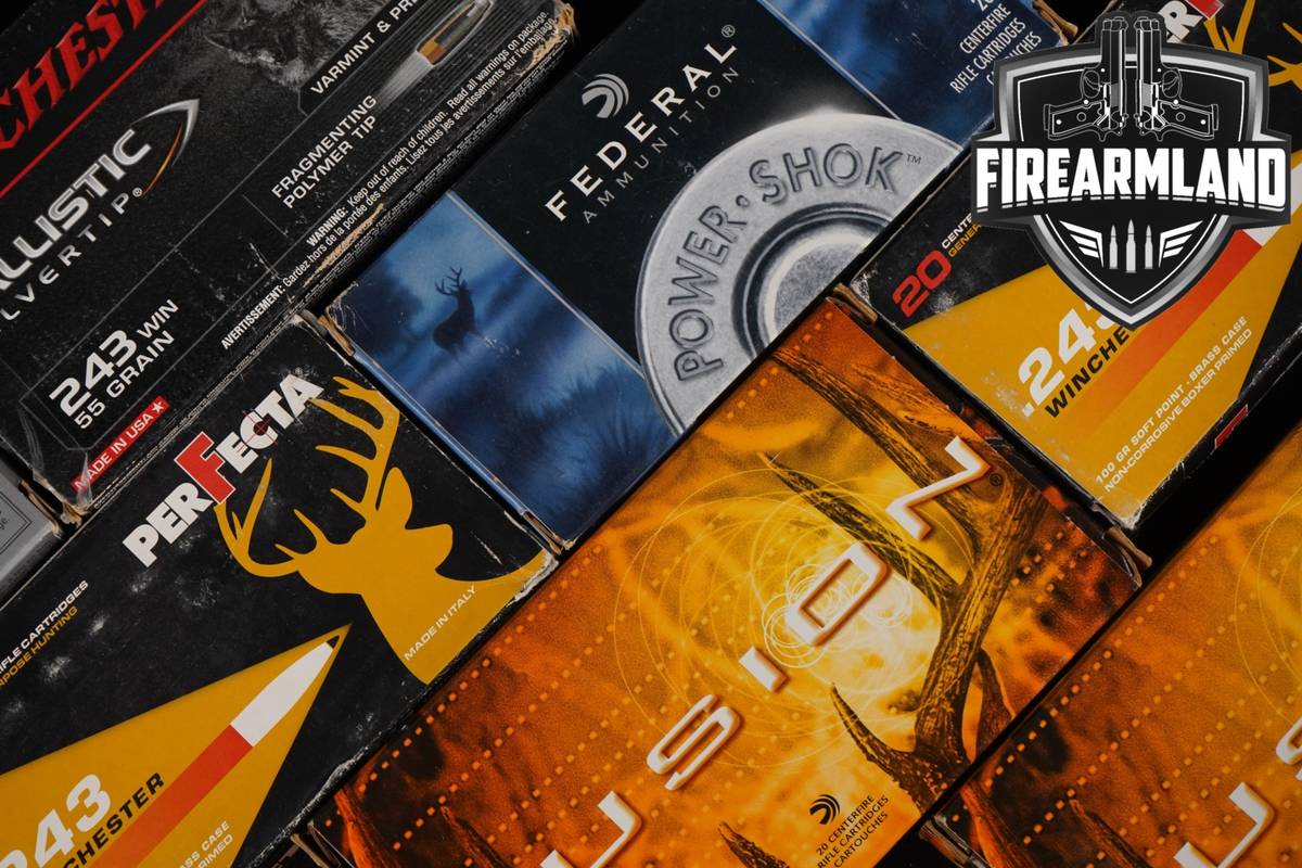 140 RDS! 243 Win Ammo Ammunition