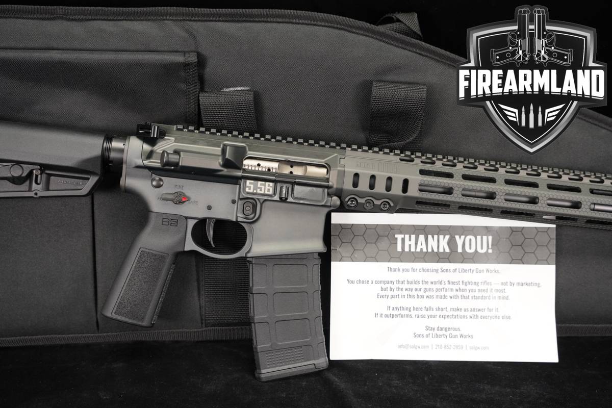 Sons Of Liberty Gun Works MK1 Recce 5.56 NATO AR-15 AR15 16" Mark I MK 1