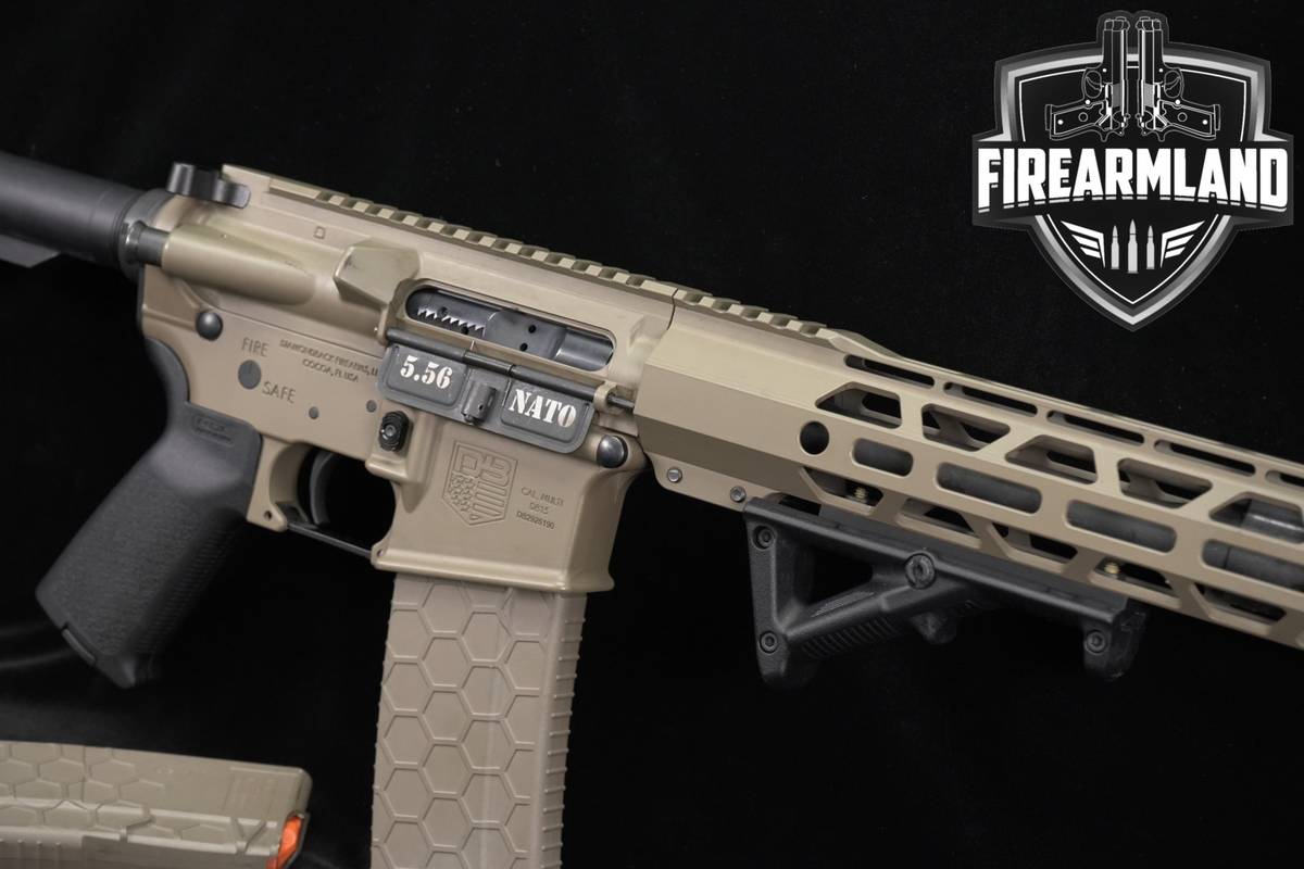 Diamondback DB15 5.56 NATO AR-15 AR15 16" FDE & Black DB +2 MAGS