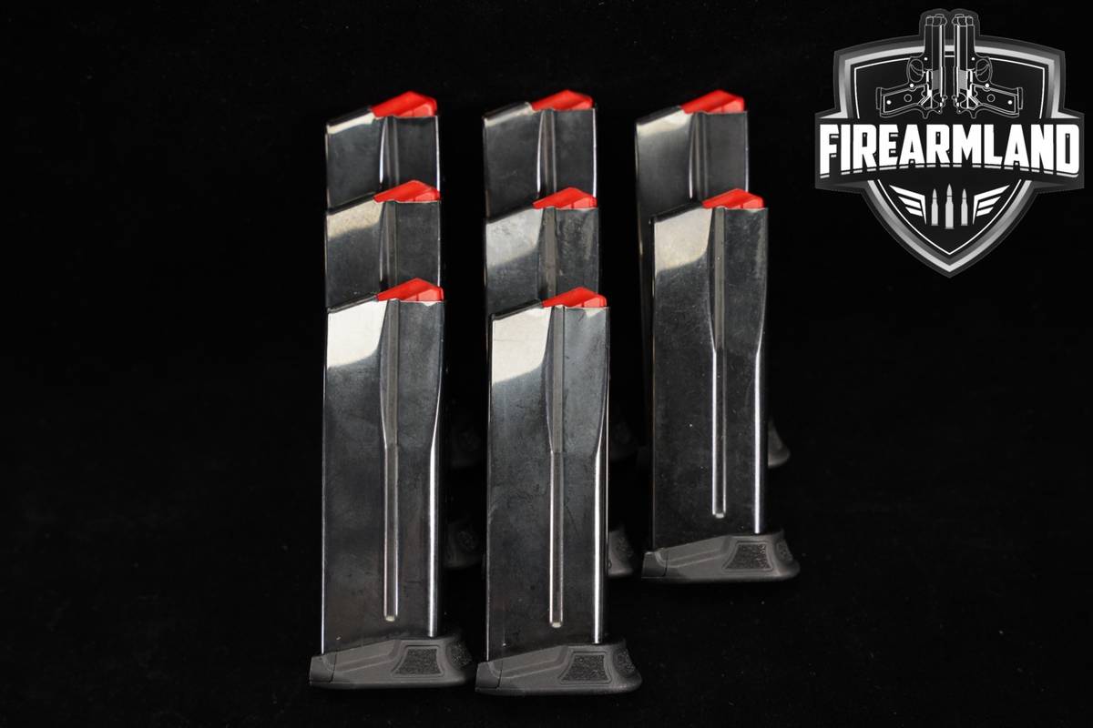 EIGHT (8) Heckler & Koch HK CC9 12 Round Magazines 9mm Luger CC-9 Mags