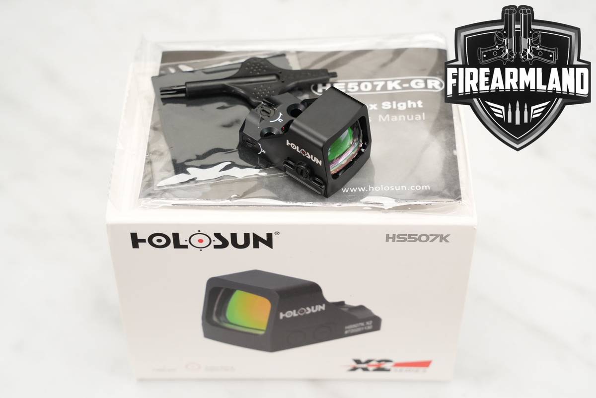 Holosun HS507K X2 2 MOA Dot & 32 Circle Red Sight HS-507K 507-K +ORIG BOX
