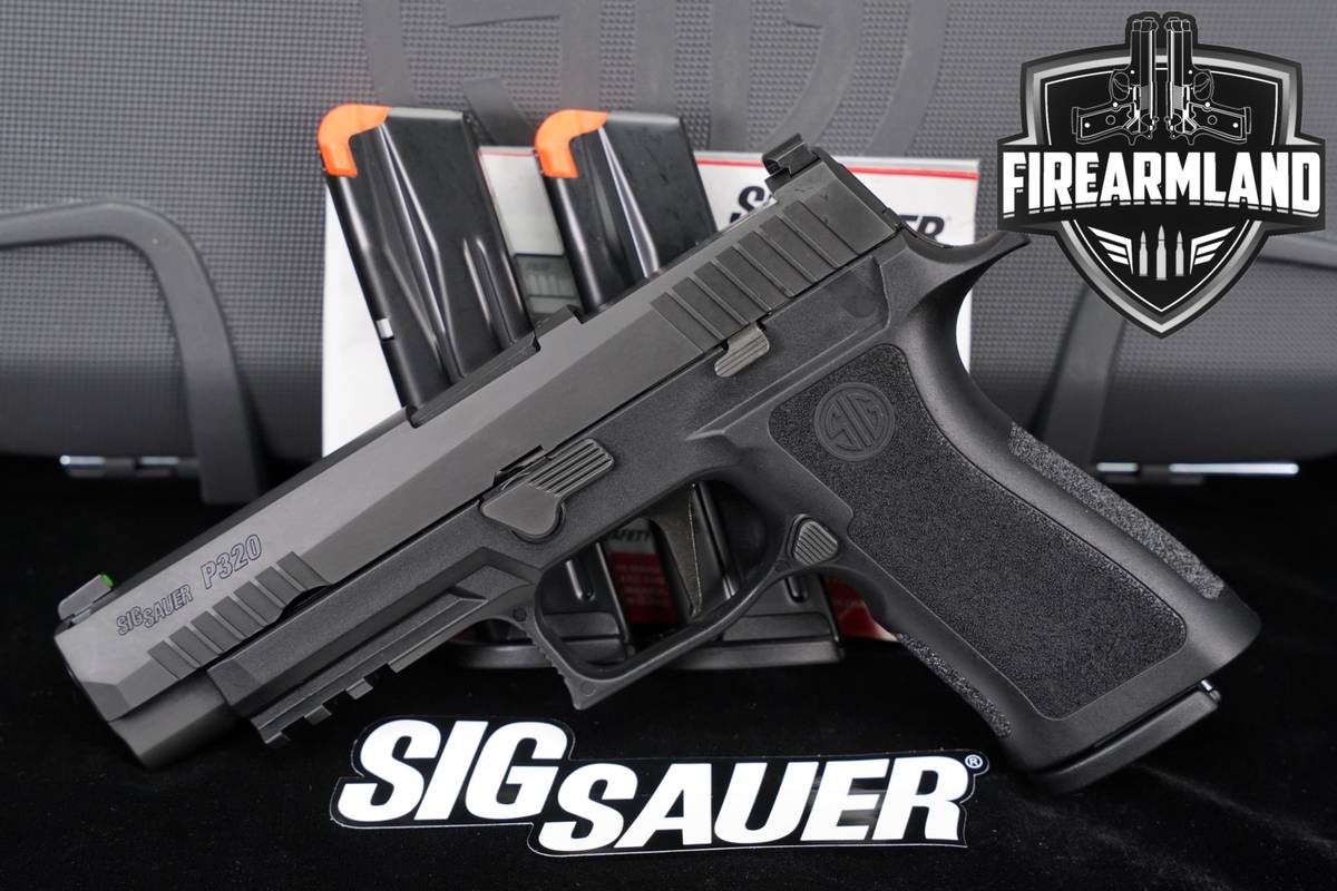 Sig Sauer P320 Full-Size 9mm 4.7" P-320 +3 MAGS & ORIG CASE