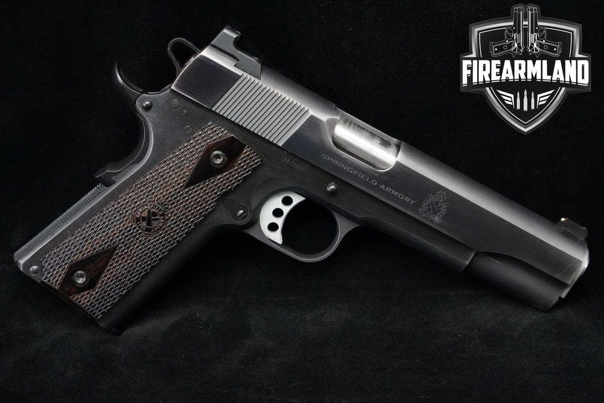 Springfield Armory 1911 Garrison 45 ACP Blued 5" Springfield 1911 +ORIG BOX