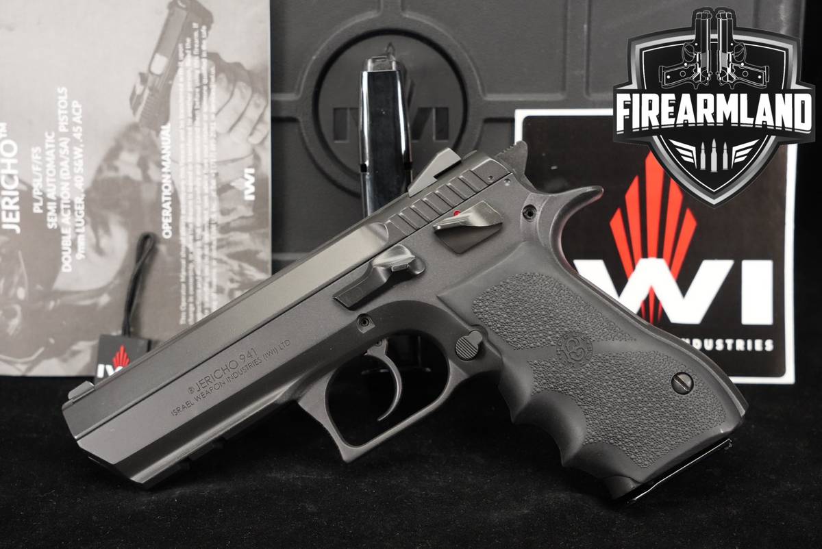 BABY EAGLE IWI Jericho 941 F 9mm 4.7" Gray 941F +2 MAGS & ORIG CASE
