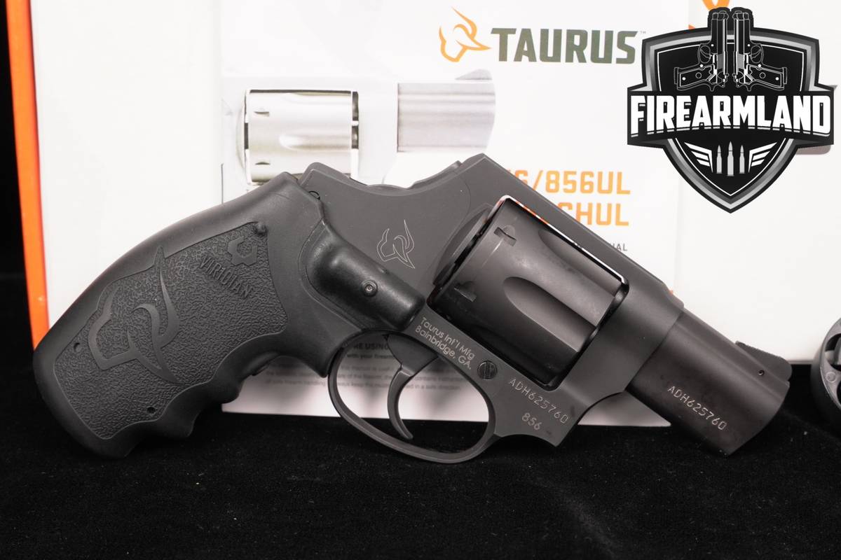Taurus 856 Concealed Hammer (CH) 38 Special 2 +ORIG BOX, VIRIAN LASER