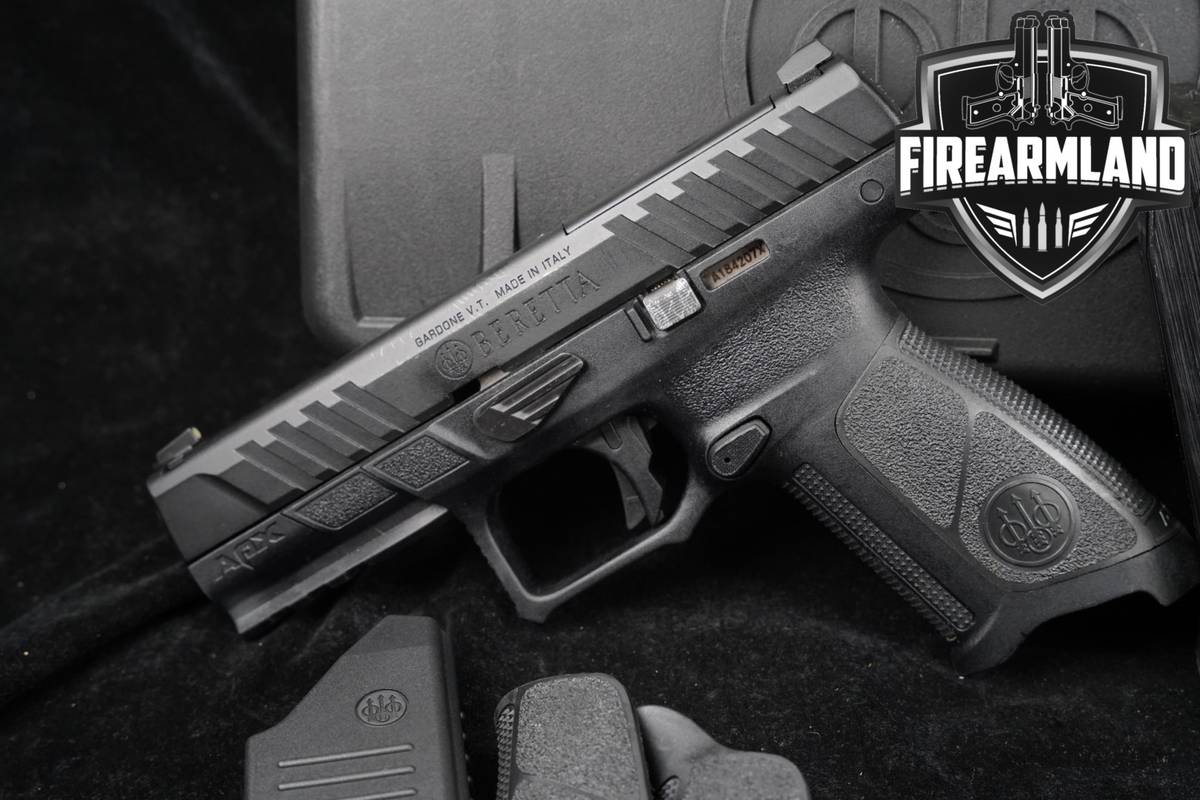 Beretta APX A1 Full Size 9mm 4.25" Optic-Ready APXA1 +5 MAGS & ORIG CASE