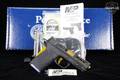 Smith & Wesson (S&W) M&P 9 Shield EZ Performance Center, M2.0, Gold Ported Barrel, Manual Thumb Safety 9mm Luger Black in Very Good Condition Image 2