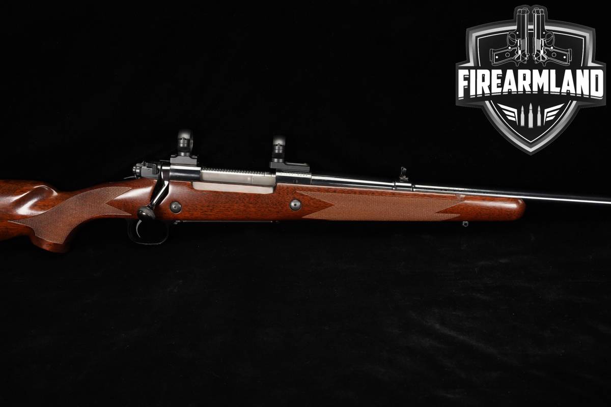 Winchester Model 70 Alaskan 375 H&H Magnum 24" Blued & Walnut M70