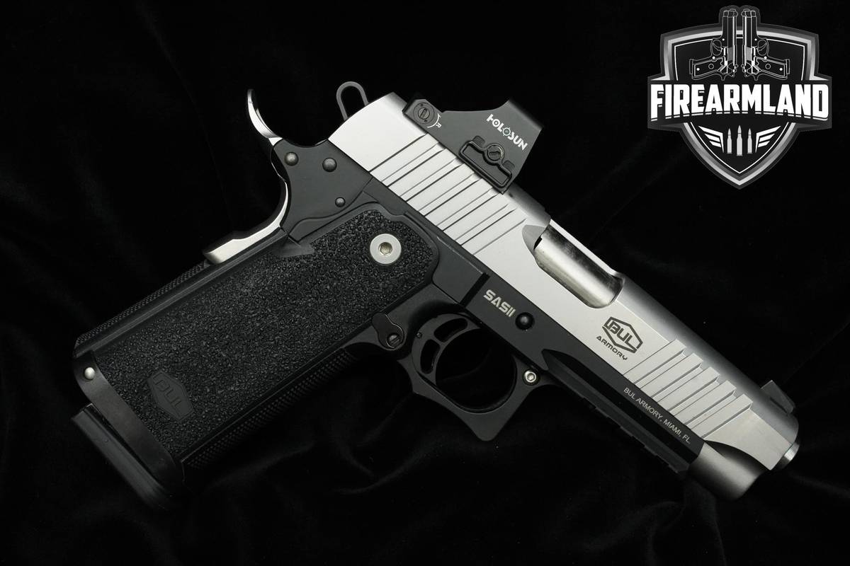 Bul Armory SAS II TAC Light 4.25" 9mm 4.38" SAS SAS-II II SASII 2011 +OPTIC