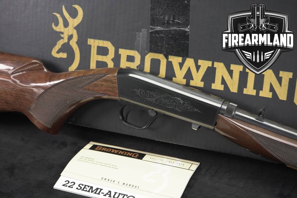 TAKEDOWN 2006 Browning SA-22 Grade I 1 22LR Blued & Walnut SA22 +ORIG BOX