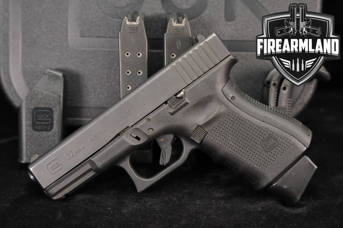 Glock 32 Gen4 G32 Gen 4 357 SIG 4.02 +3 MAGS, ORIG CASE