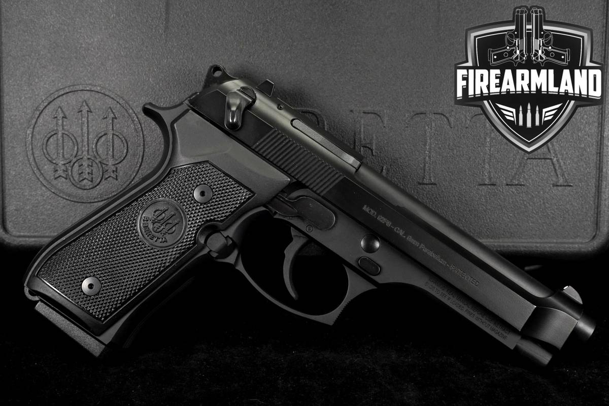 Beretta 92FS 9mm 4.9" 92-FS +2 MAGS, ORIG CASE & HOLSTER