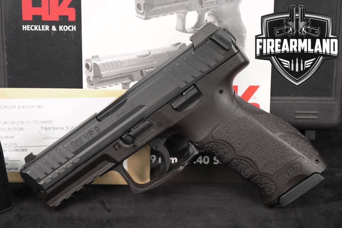 Heckler & Koch VP9 9mm H&K VP 9 4.09" +ORIG CASE