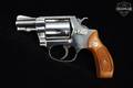 1982 Smith & Wesson (S&W) Model 36 Chief Special .38 Spl. Nickel in Excellent Condition Image 3