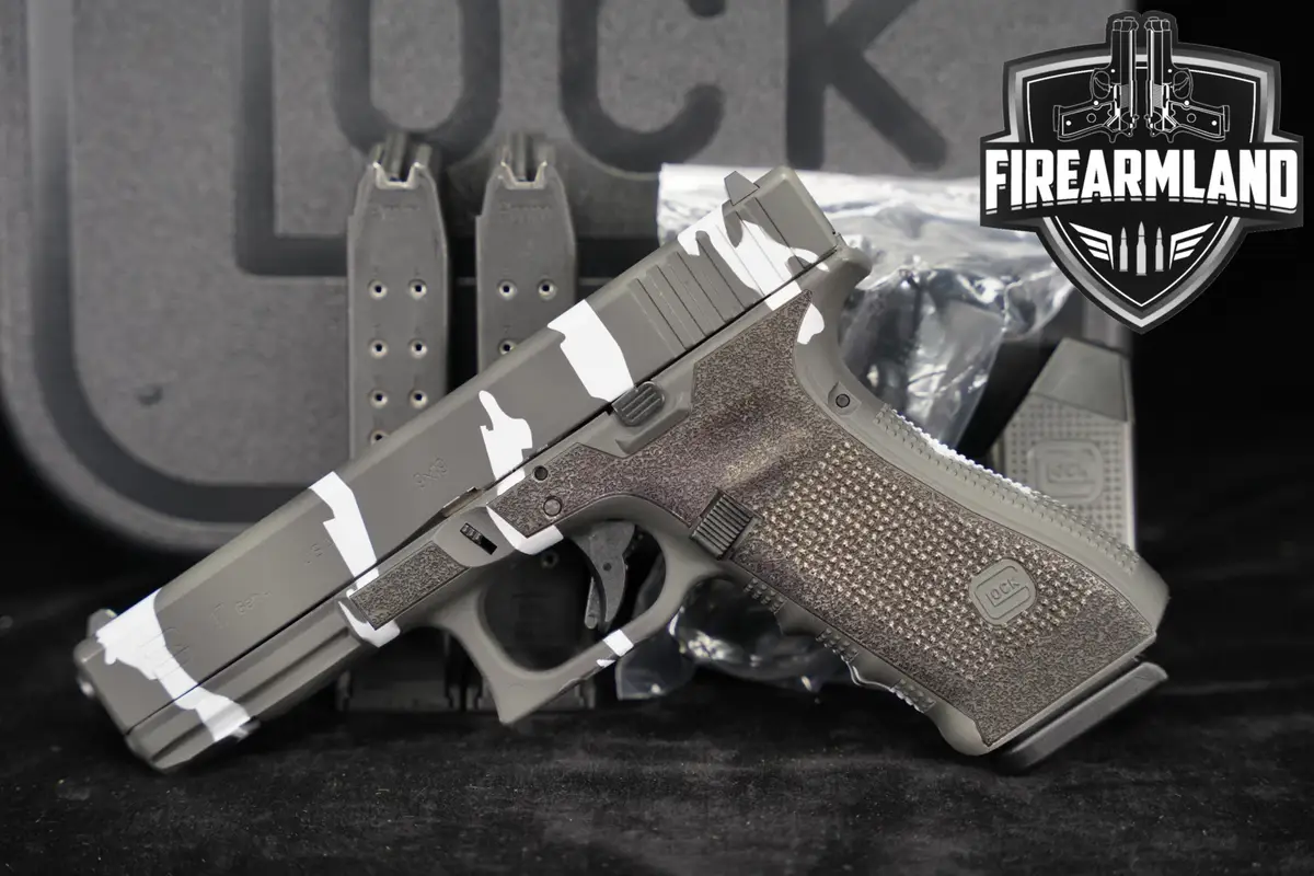 Glock 17 Gen4 G17 Gen 4 9mm 4.49" Tiger Stripe Camo +3 MAGS & ORIG CASE