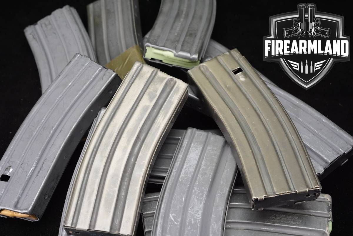 TWELVE (12) AR-15 STANAG 30 Round Magazines 5.56mm AR15 Mags