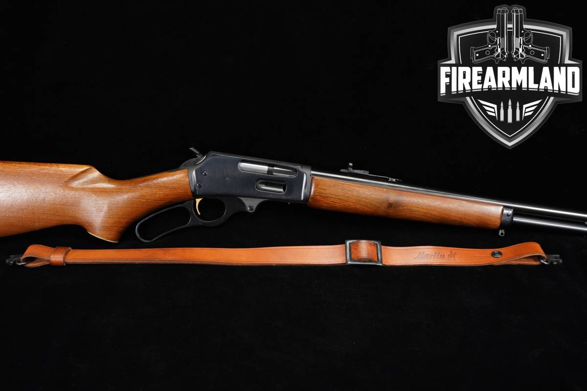 JM STAMPED! Marlin Model 375-Winchester 20" Blued & Walnut