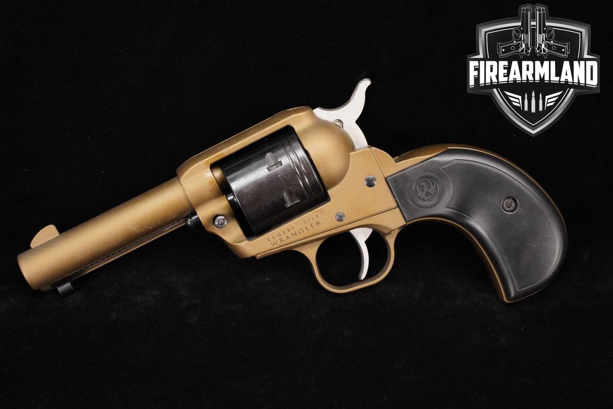Ruger Wrangler 22LR 3.75 Burnt Bronze Cerakote