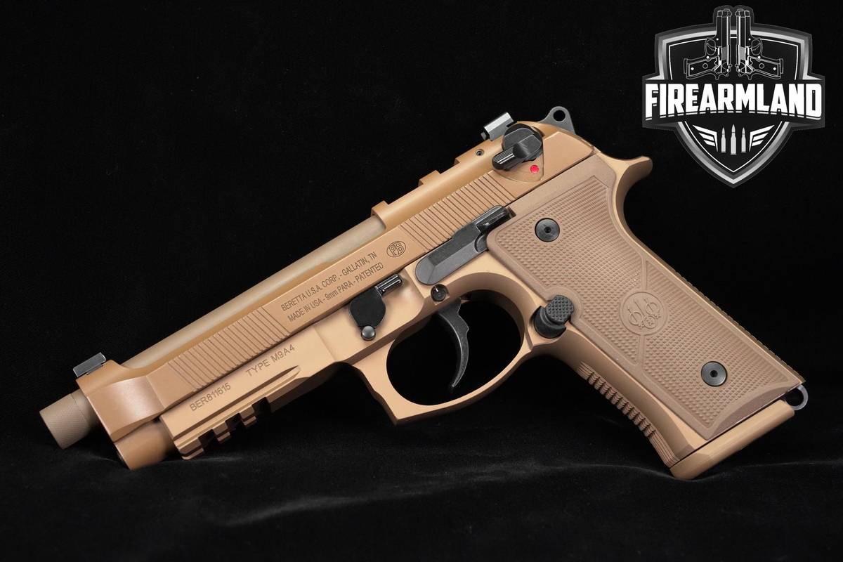 Beretta M9A4 Full Size 9mm 5.1" FDE M9-A4 M-9 +3 MAGS