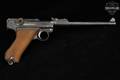 1917 DWM Lange Pistole 08 Artillery Luger 9mm Luger Blued in Very Good Condition Image 2