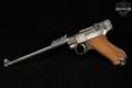 1917 DWM Lange Pistole 08 Artillery Luger 9mm Luger Blued in Very Good Condition Image 3