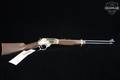 Henry Repeating Arms Model H024-3030 Side Gate Lever Action .30-30 Brass/Blued in Like-New Condition Image 3