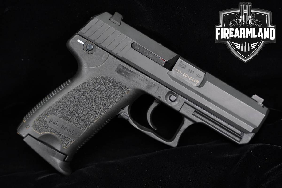 DESIRED! Heckler & Koch USP Compact V1 .357-SIG 3.58" USPC +2 MAGS