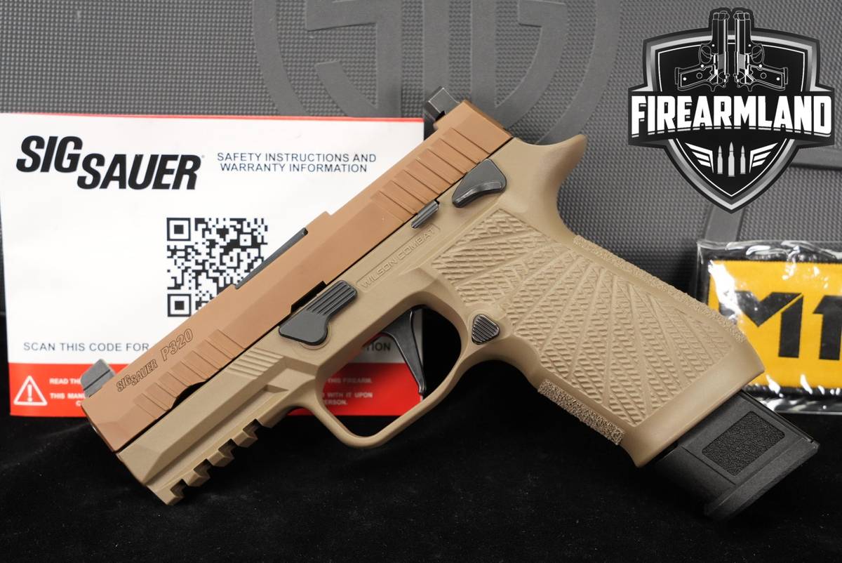 Sig Sauer P320-M18 9mm Optics-Ready Coyote Tan P 320 M 18 +ORIG CASE