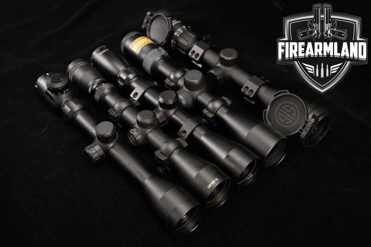 FIVE SCOPE LOT 5 Pack CVLife Nikon Sig Sauer Riflescope Scopes