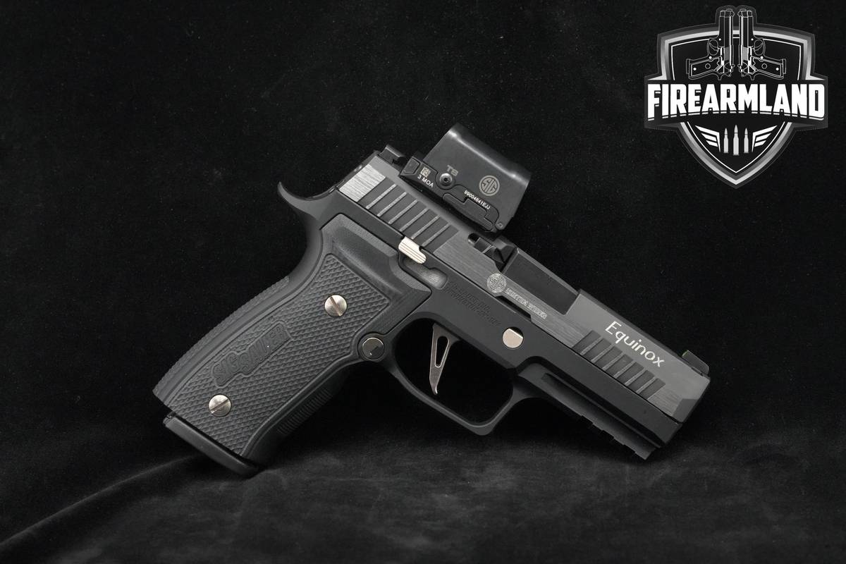 Sig Sauer P320 AXG Equinox 9mm Sig-Sauer P320-Equinox P-320 OPTIC + 3 MAGS