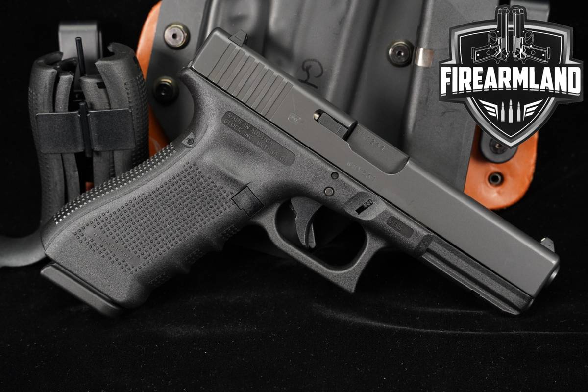 Glock 17 Gen4 G17 Gen 4 9mm 4.49" +3 MAGS, ORIG CASE & HOLSTER