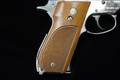1976 Smith & Wesson (S&W) Model 39-2 9mm Luger (9x19 Para) Nickel Finish in Good Condition Image 3