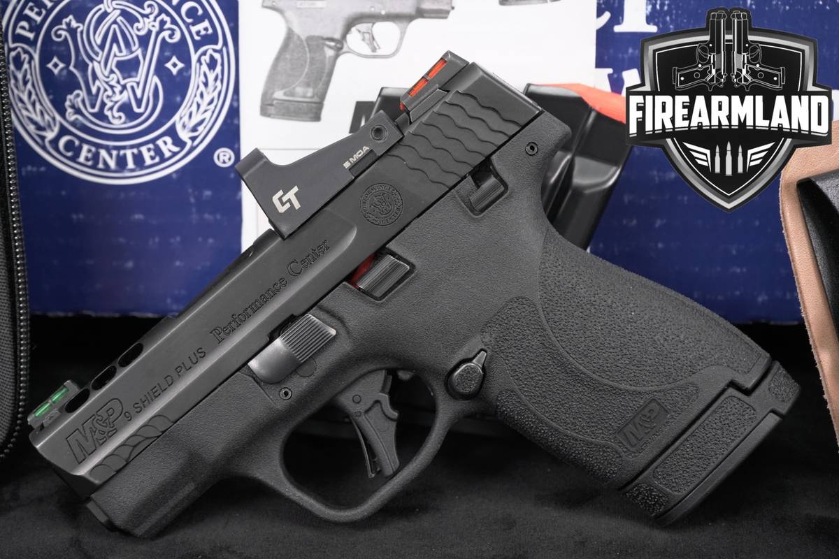 PEFORMANCE CENTER Smith & Wesson M&P9 Shield Plus 9mm S&W M&P 9 +RED DOT