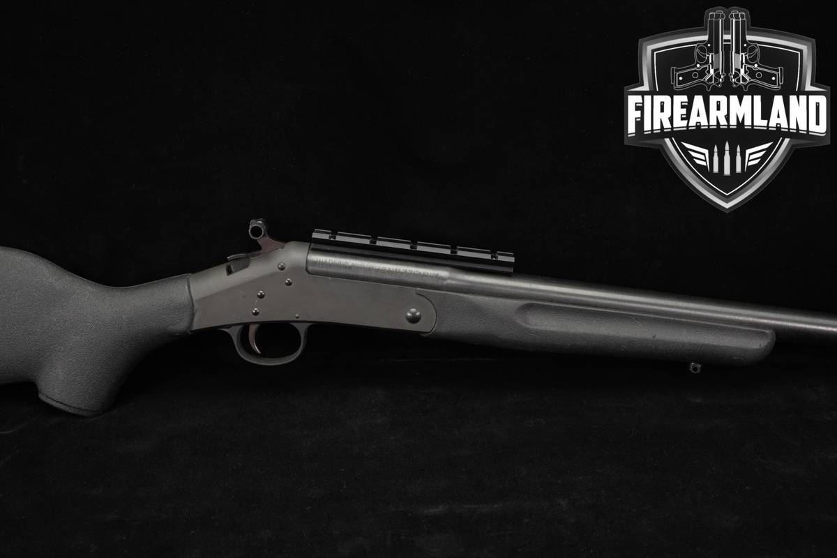 New England Firearms NEF Sportster 17 Mach 2 Blued 22" Black Synthetic