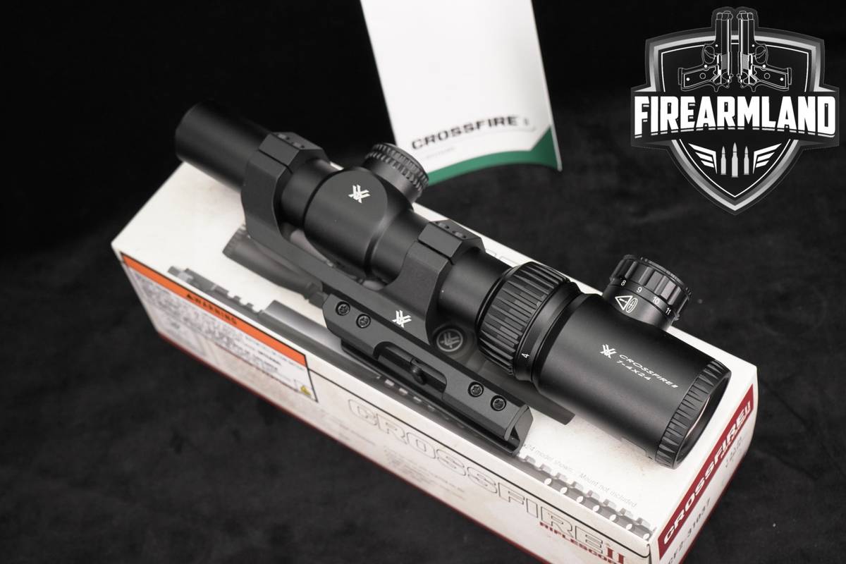Vortex Optics Crossfire II 2 1-4X24 V-BRITE MOA Reticle SFP LPVO +ORIG BOX