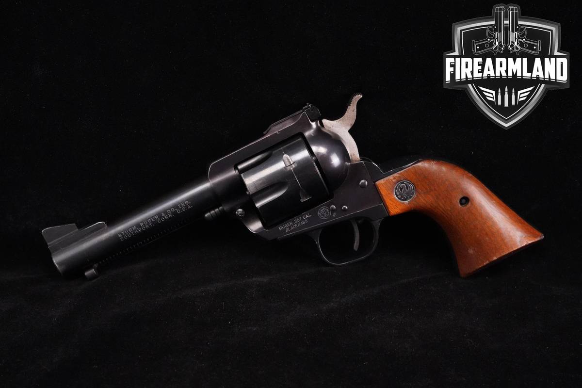 VINTAGE 1972 Ruger Blackhawk Old Model Convertible .357 Magnum/9mm Luger