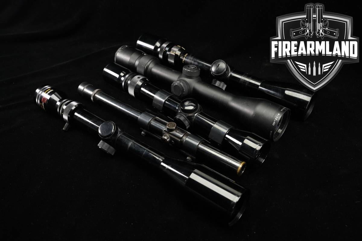 FIVE SCOPE LOT 5 Pack Tasco Bushnell Weaver Vortex Riflescope Scopes
