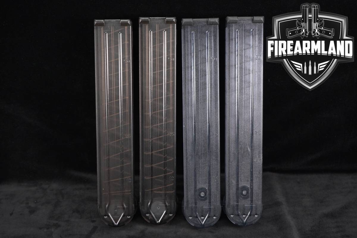 4x (Four) P90/PS90 Pattern 50 round Magazines 5.7X28mm Mags