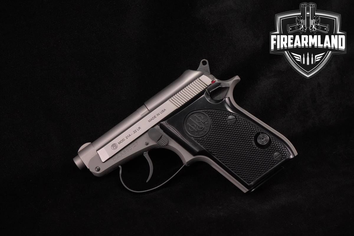 Beretta 21A Bobcat Inox 22LR 2.4" Stainless 21-A DA/SA +OG CASE