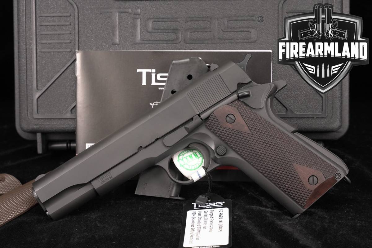 TISAS 1911A1 U.S Army (ASF) 1911-A1 Series 70 +2 MAGS, ORIG BOX