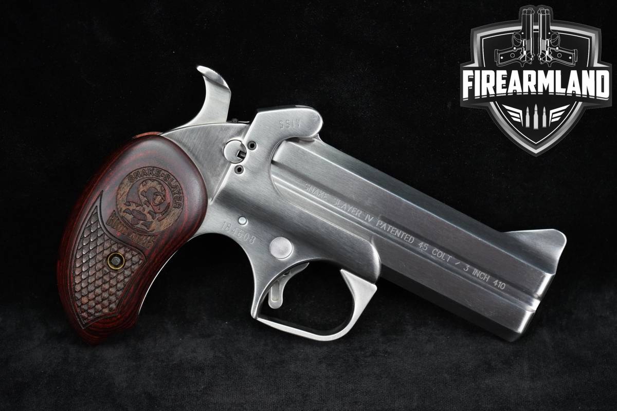 Bond Arms Snake Slayer IV 45LC/410 4.25" Satin Stainless SSIV +ORIG CASE