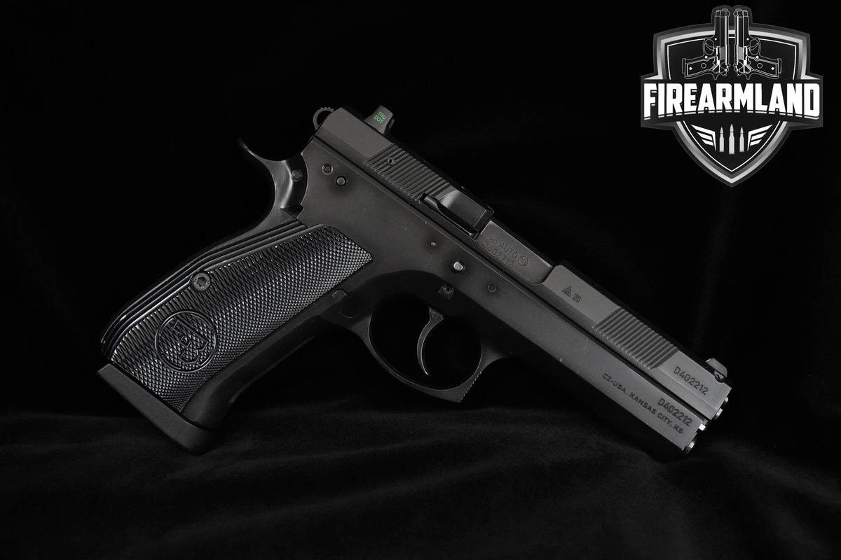 LIMITED CZ 97 BD 45 ACP 4.65" Black Polycoat CZ 97BD +2 MAGS & ORIG CASE