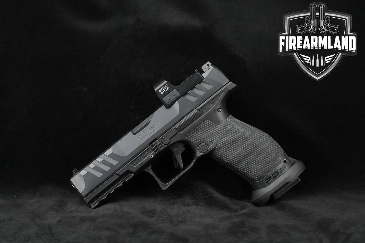 Walther PDP PRO-E 9mm Walther-PDP +3 MAGS, ORIG CASE & OPTIC