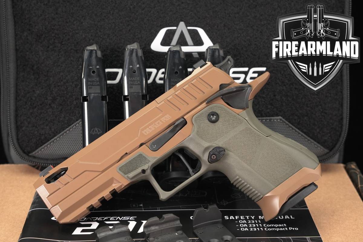 OA Defense 2311 Compact Pro 9mm 1911 Optics-Ready 2011 +5 MAGS & ORIG CASE