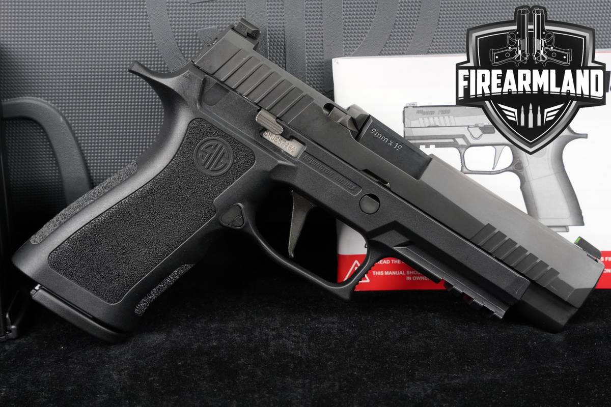 Sig Sauer P320 Pro Full-Size 9mm 4.7" P-320 Optic-Ready +2 MAGS & ORIG CASE