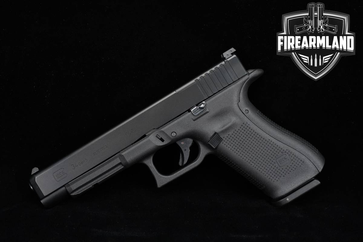 LONG SLIDE Glock 34 G34 Gen5 MOS 9mm 5.31" Gen 5 +3 MAGS & ORIG CASE
