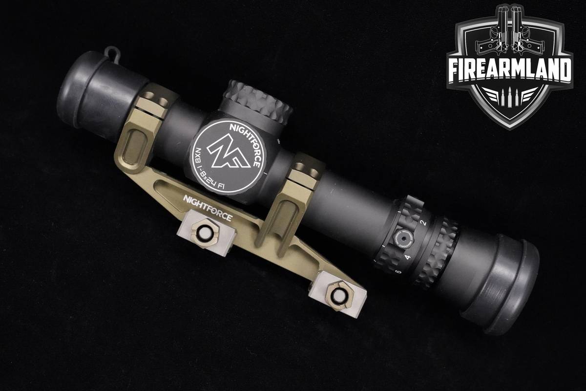 Nightforce NX8 - 1-8x24mm F1 FFP FC-DMx Reticle Nightforce OPTIC