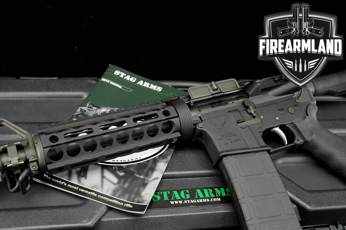 Stag Arms AR-15 5.56 NATO AR15 16 MIDWEST HANDGUARD +2 MAGS, ORIG CASE