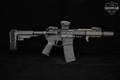 Palmetto State Armory (PSA) PA-15 Lightweight Hex M-LOK, SBA3 5.56mm NATO Black in Very Good Condition Image 3